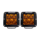 Rigid LED Light Pod D-Series Pro Spot Amber 3" Pair