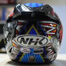NHK BOMB Graphics Black/Red Blue