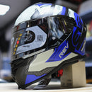 EVO SR09 Graphics Rev Matte Grey Blue