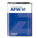 Aisin ATF Fully Synthetic AFW-VI Dexron VI 4 Liters
