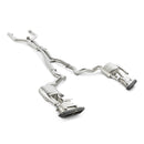 Akrapovič Evolution Link Pipe Set Titanium for Mercedes-AMG C 63 C205, S205, W205 2015-2018
