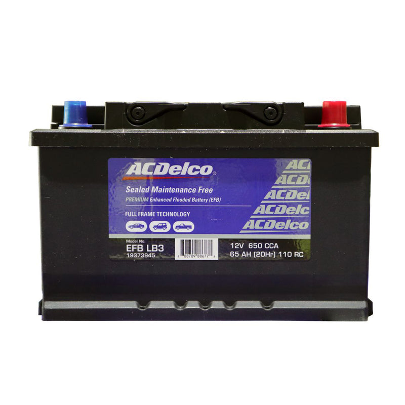 ACDelco Battery EFB DIN66 / BCI 40R / DIN T6 / LB3