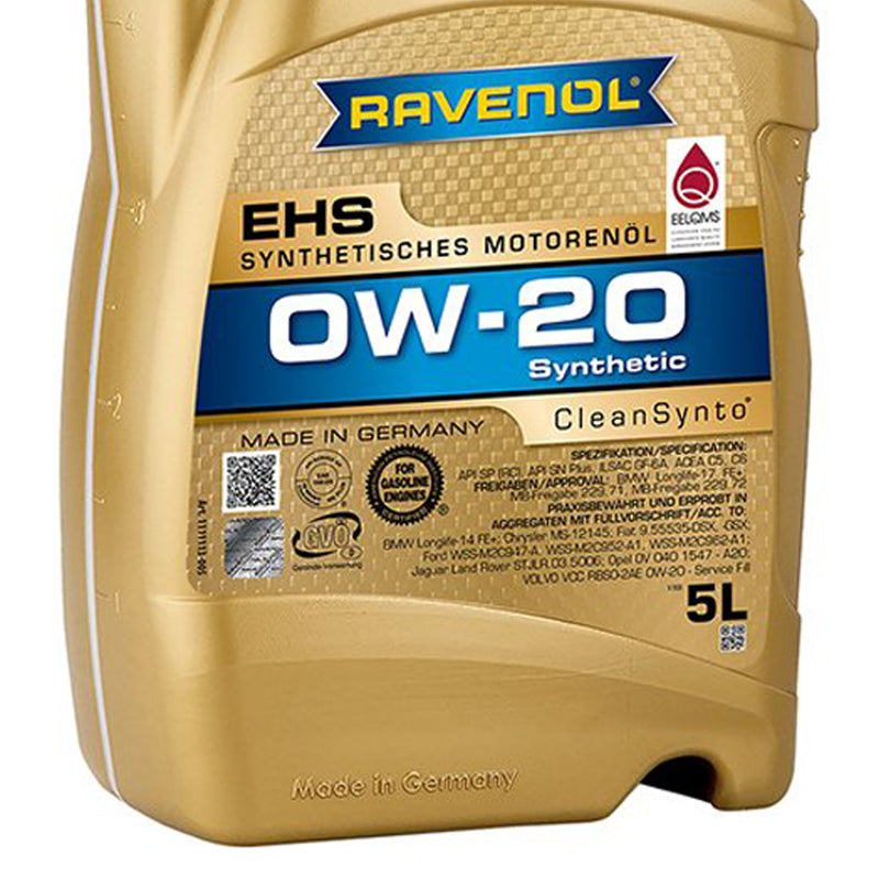 Ravenol Synthetic Clean Synto EHS 0W20 5 Liters