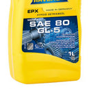Ravenol Mineral Manual Transmission Gear Oil Getriebeoel EPX GL-5 80W 1 Liter