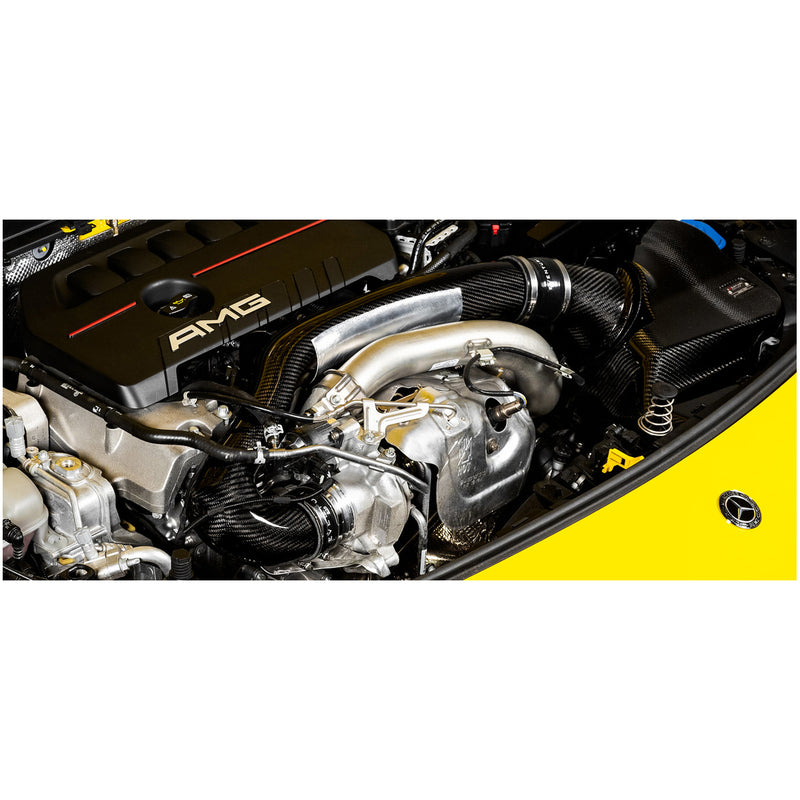 Eventuri Carbon Fiber Turbo Tube for Mercedes A35 AMG