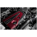 Eventuri Carbon Fiber Engine Cover Red & Black for Honda FL5, FK8 and FK2