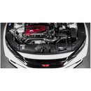 Eventuri Carbon Fiber Engine Cover Red & Black for Honda FL5, FK8 and FK2