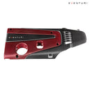 Eventuri Carbon Fiber Engine Cover Red & Black for Honda FL5, FK8 and FK2