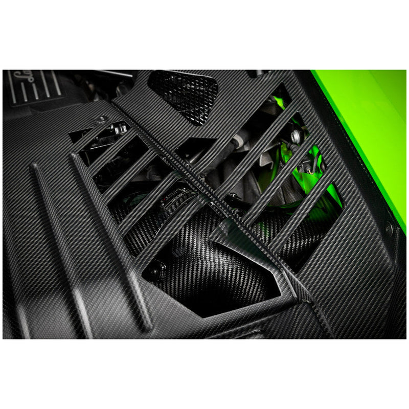 Eventuri Carbon Fiber Engine Cover Set Matte Finish for Lamborghini Huracan