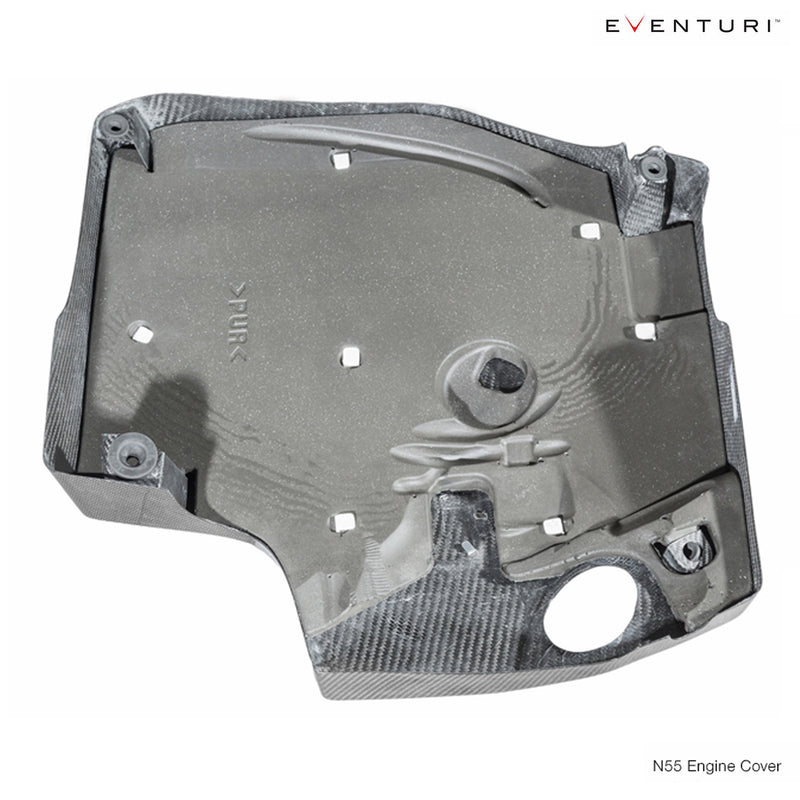 Eventuri Carbon Fiber Black Engine Cover for BMW N55, BMW F87 M2