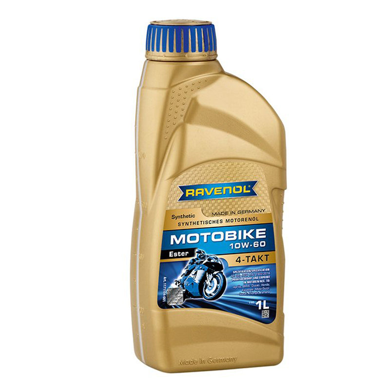 Ravenol Synthetic with Ester Motobike 4T Ester 10W60 1 Liter