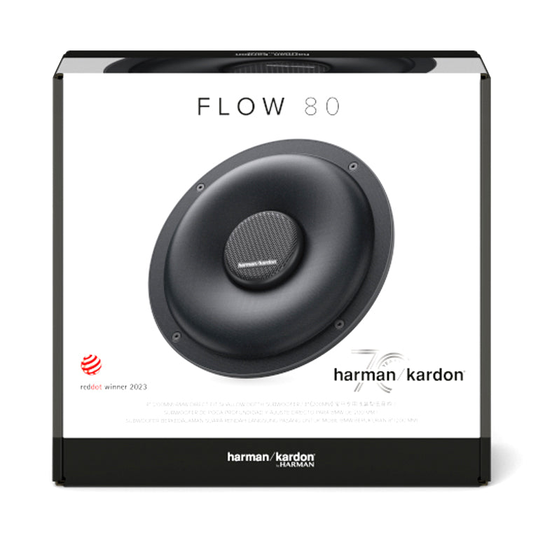 Harman Kardon Subwoofer Flow 80 8" 300W RMS 2Ω/4Ω