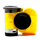 Gaoben Twin Tone Compact Air Horn with Cap 12V 400Hz / 500Hz