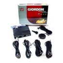 Giordon Parking Sensor GP686A4-FR 4pcs Black Sensor