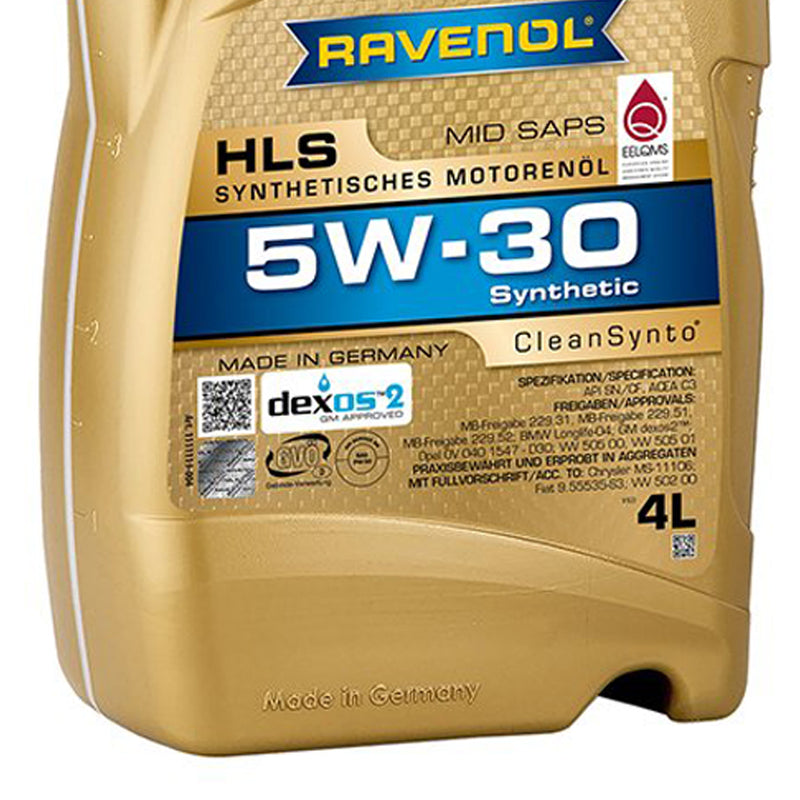 Ravenol Synthetic Clean Synto HLS 5W30 4 Liters