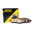 Hagen Front Brake Pad GP4080 for Nissan Navara NP300 '15-Up