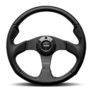 MOMO Steering Wheel Jet Black Spoke 350