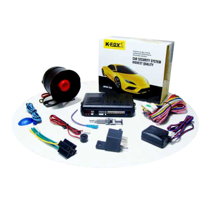 K-FOX Car Alarm Advance Upgrade with with Immobilizer KDA-305