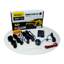 K-FOX Parking Sensor KPAV-618-4 4pcs. Black Sensor
