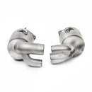 Akrapovič Link Pipe Set w Cat Stainles Steel for Porsche 911 Carrera Cabriolet 991.2 2016-2019