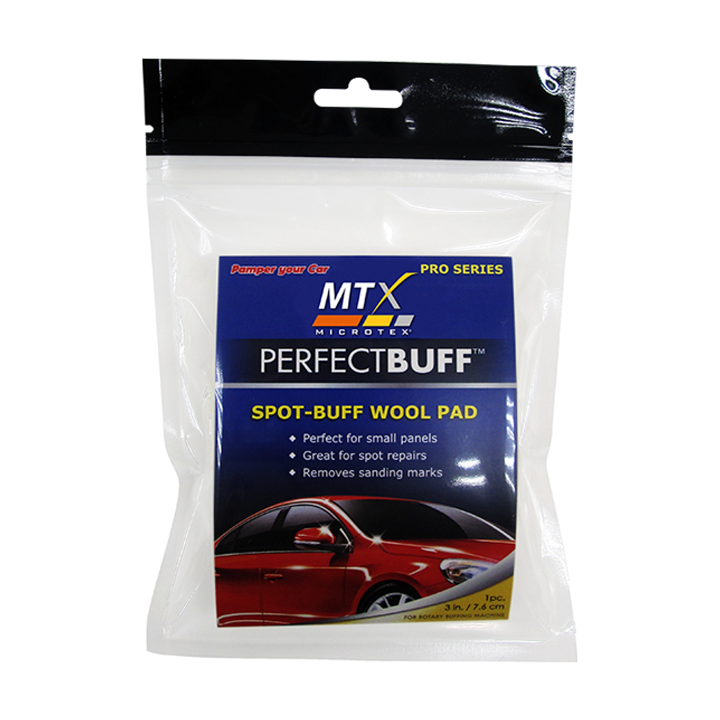 Microtex Buffing Pad Spot Buff Wool Pad 6