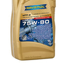 Ravenol Fully Synthetic Manual Transmission Gear Oil GL-4 MTF-2 SAE 75W80 1 Liter