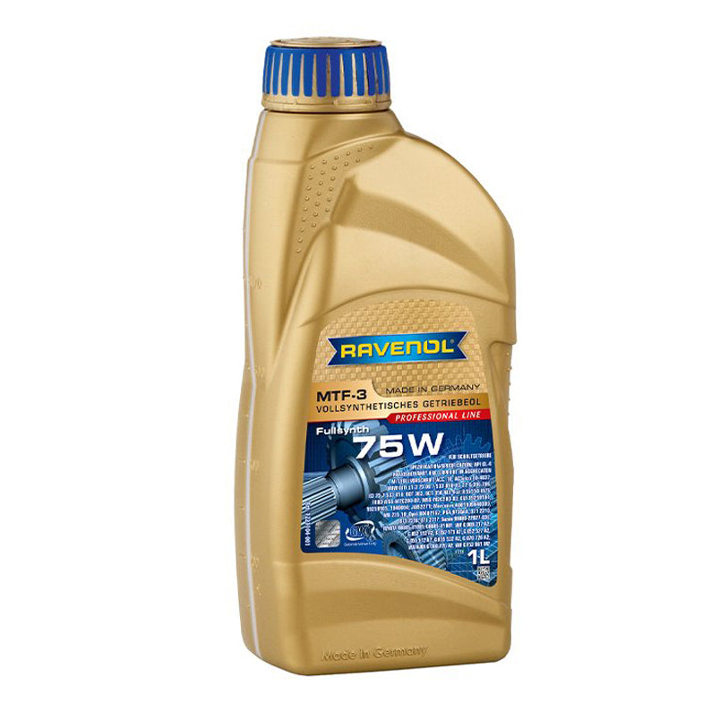Ravenol Fully Synthetic Manual Transmission Gear Oil GL-4 MTF-3 SAE 75W 1 Liter
