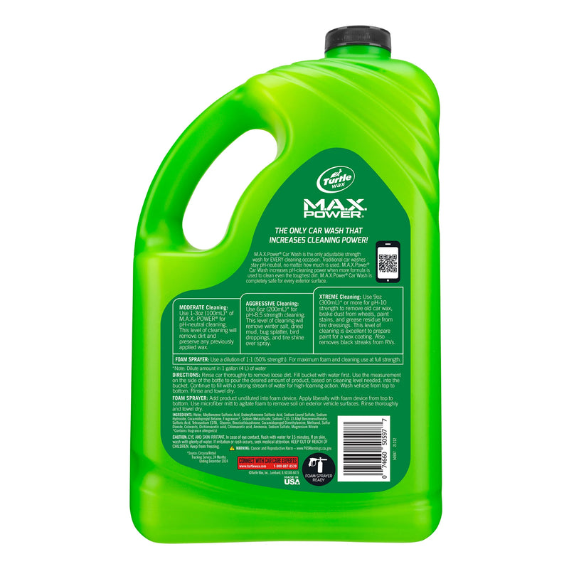 Turtle Wax Max Power Car Wash 100oz.