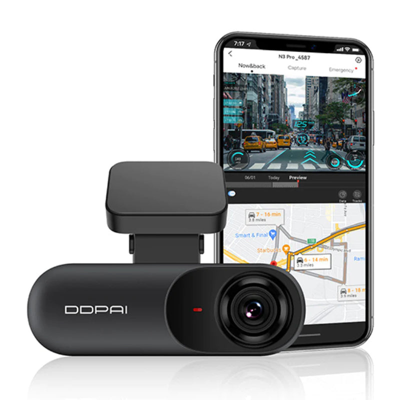 DDPAI Dashcam Mola N3 Pro 1600P 2K UHD Resolution