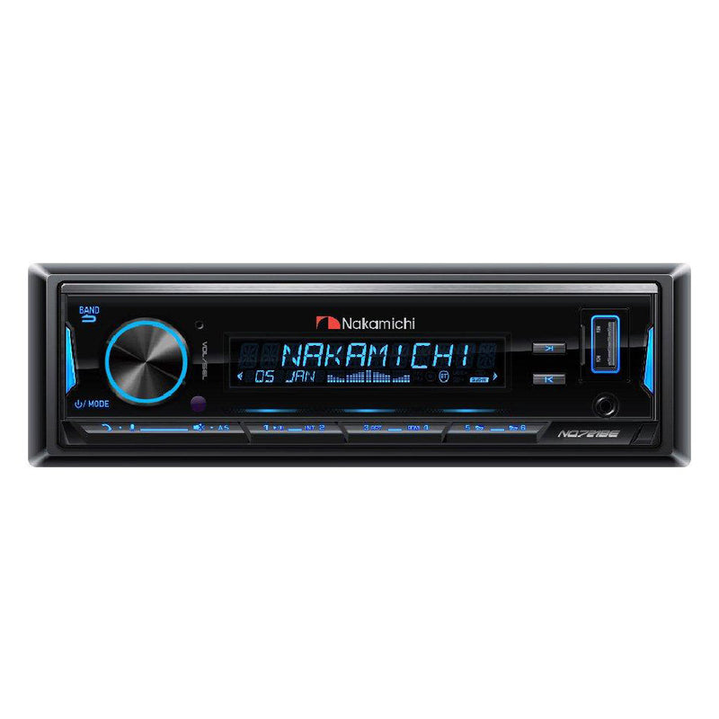 Nakamichi Headunit NQ-721BE 1DIN Stereo with Bluetooth & Built-in Amplifier App Control
