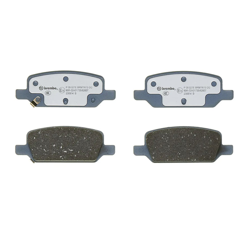 Brembo Rear Semi Metallic EV Brake Pad P09027E for Tesla Model 3