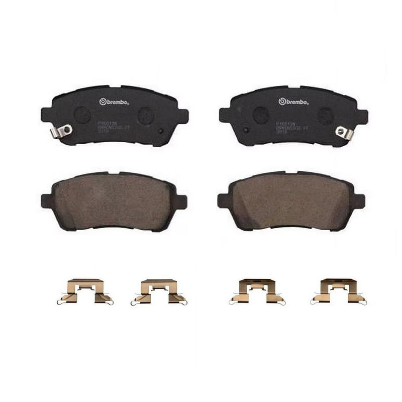 Brembo Front Ceramic Brake Pad P16013N for Suzuki Swift 2017-Up, Ertiga 2014-2018, Ford Fiesta 2010-2017, Mazda 2 2010-2014