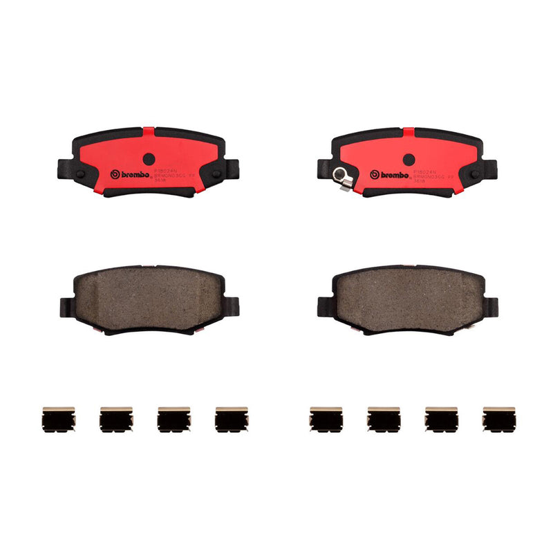 Brembo Rear Ceramic Brake Pad P18024N for Jeep Wrangler JK 2007-2018