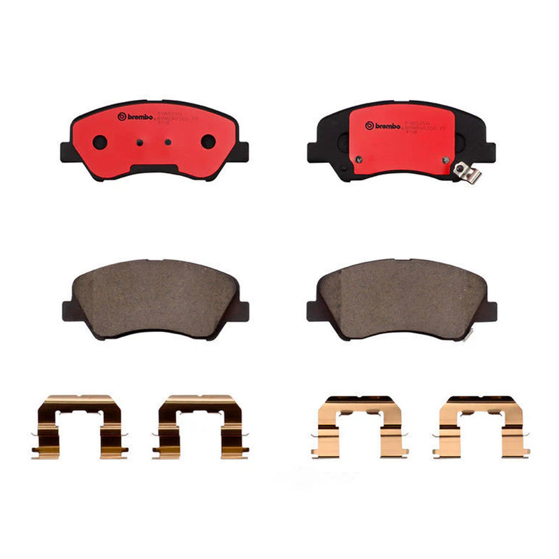 Brembo Front Ceramic Brake Pad P18025N for Hyundai Accent, Kia Rio