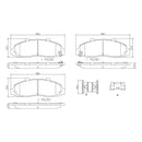 Brembo Front Ceramic Brake Pad P24102N for Ford F150 1997-2008
