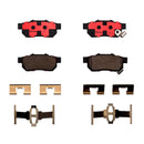 Brembo Rear Ceramic Brake Pad P28025N for Honda City GM, Civic EK/ES, Jazz GD/GE/GK