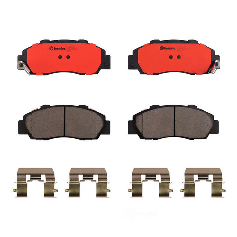 Brembo Rear Ceramic Brake Pad P28026N for Honda Integra 1994-2006, Odyssey 2014-2021, Prelude 1992-2001