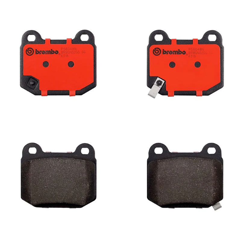 Brembo Rear Ceramic Brake Pad P56048N for Mitsubishi Lancer Evolution, Nissan 350z, Subaru Impreza WRX STI