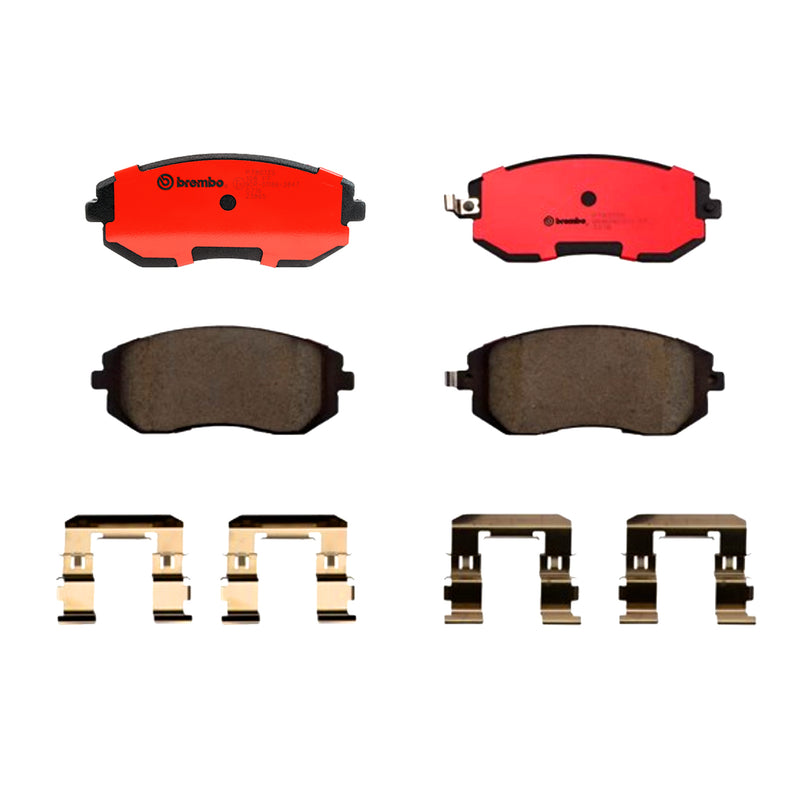 Brembo Front Ceramic Brake Pad P78013N for Subaru BRZ, Forester, Impreza, XV, Toyota GT86