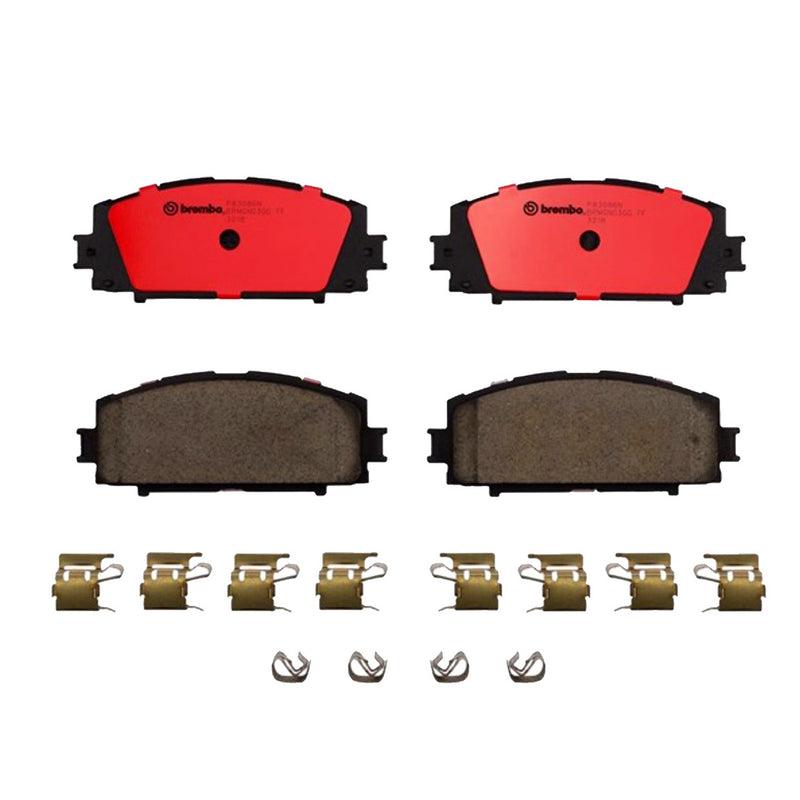 Brembo Front Ceramic Brake Pad P83086N for Toyota Vios1.3 2007-2013