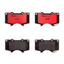 Brembo Front Ceramic Brake Pad P83102N for Toyota Fortuner 2016-, Hilux 2016-Up