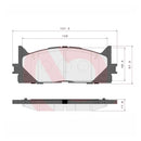 Brembo Front Ceramic Brake Pad P83117N for Toyota Camry XV40, XV50