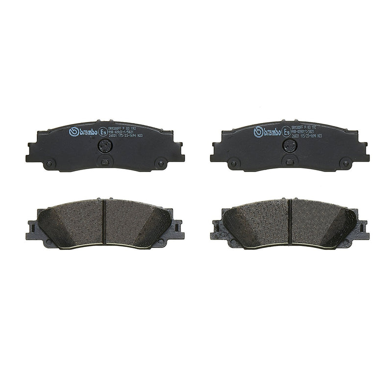 Brembo Rear Ceramic Brake Pad P83192N for Toyota Land Cruiser Prado J250, LC300, Lexus LX600