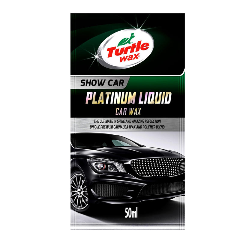 Turtle Wax Platinum Liquid Car Wax Sachet 50ml
