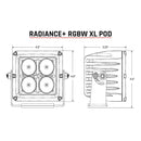 Rigid LED Light Pod Radiance+ XL RGB 4" Pair
