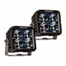 Rigid LED Light Pod Radiance XL with Backlight Blue 4" Pair