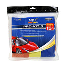 Microtex Prokit 3 (Terry / Chamois / Ultra) 16in. x 16in.