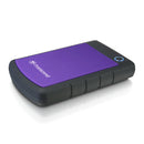 Transcend External HDD Shockproof USB 3.1 4TB Purple