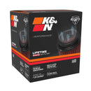 K&N Universal Clamp-On Air Filter RU-1005 4.5" Inlet, 4.5" Height