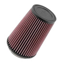 K&N Universal Clamp-On Air Filter RU-2710 3.313" Inlet, 6.5" Height
